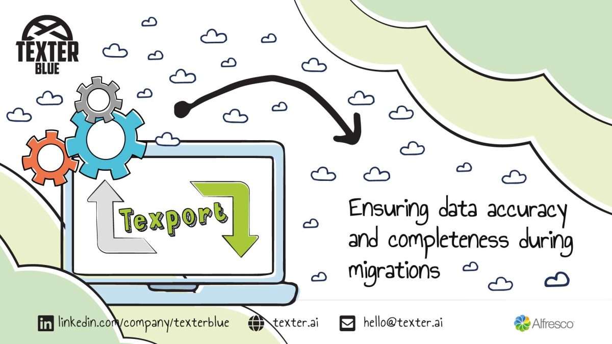 Data accuracy and completeness during migrations - Texter Blue